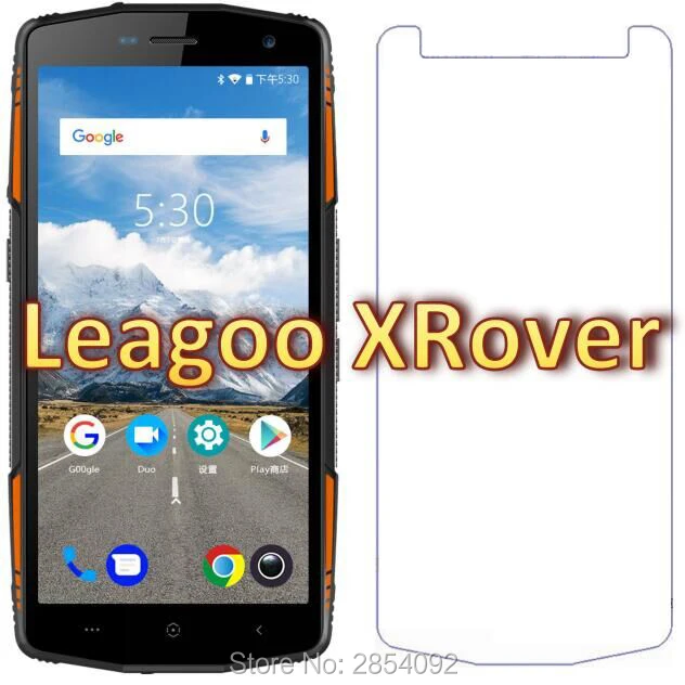 2 шт. Взрывозащищенная Передняя Защитная пленка для Leagoo X Rover|Защитные стёкла и