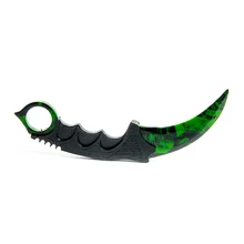 Керамбит Maskbro Зеленый(сувенир из дерева