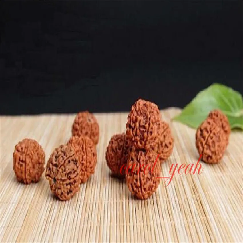 108 8 мм Rudraksha семена Бодхи Beads Mala ожерелье с сутрой браслет энергия ручная работа