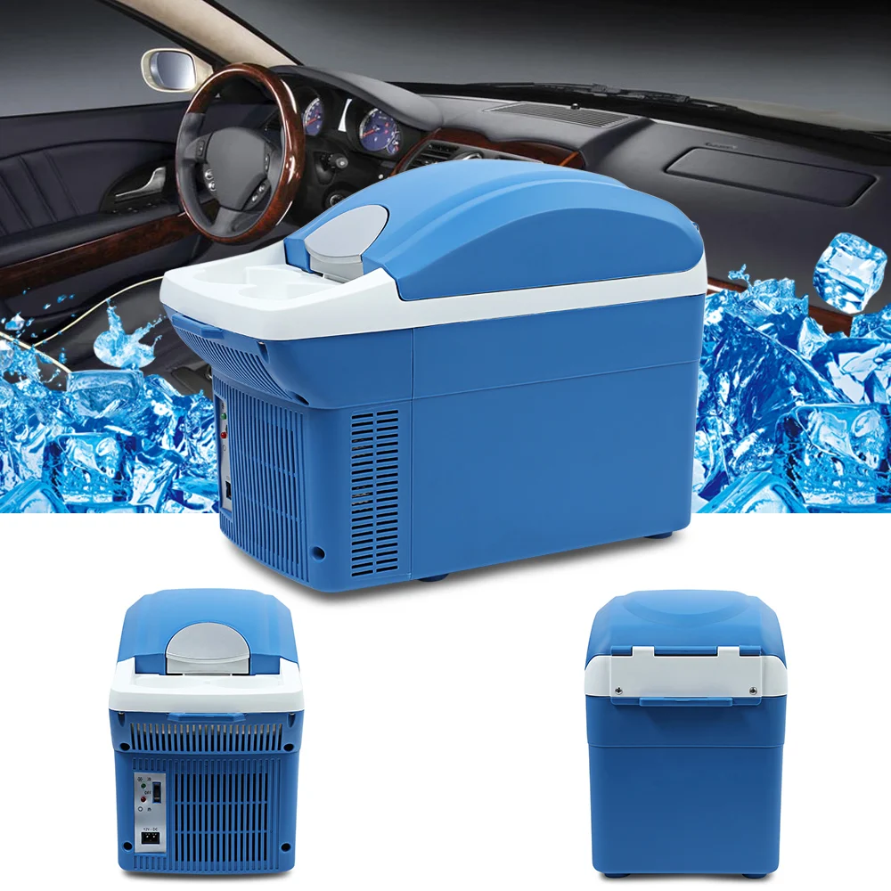 

8L Mini Car Fefrigerator Freezer Warming and Cooling Vehicle Refrigerator Portable Fridge Cooler Low Noise Long Life