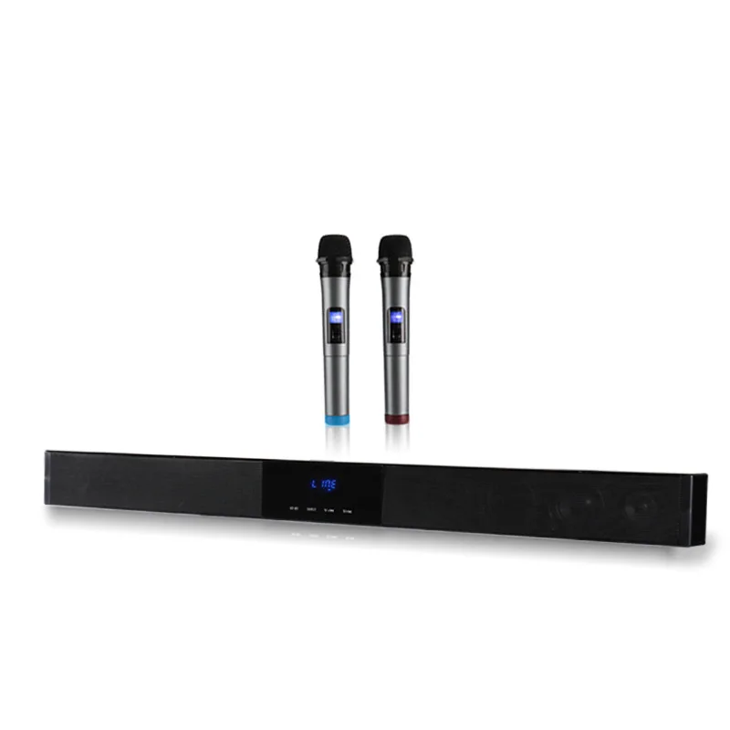 WENGE 60 Вт Настенный домашний кинотеатр тв динамики Soundbar + сабвуфер беспроводной