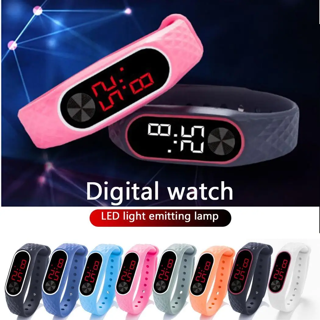 

2019 New Digital LCD TPU Wirstband Pedometer Run Step Walking Distance Calorie Counter Wrist Sport Fitness Watch Bracelet