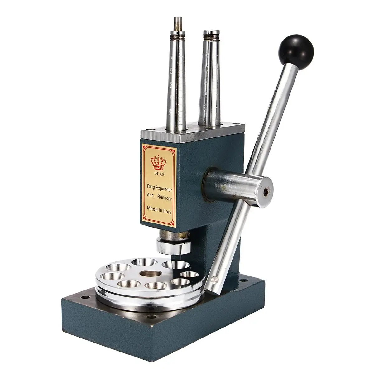 

Jewelry Ring Stretcher Reducer Enlarger Sizing Machine Expander Wrench Making Tools with Two Poles Jewelry Tool Equipment 2 in 1