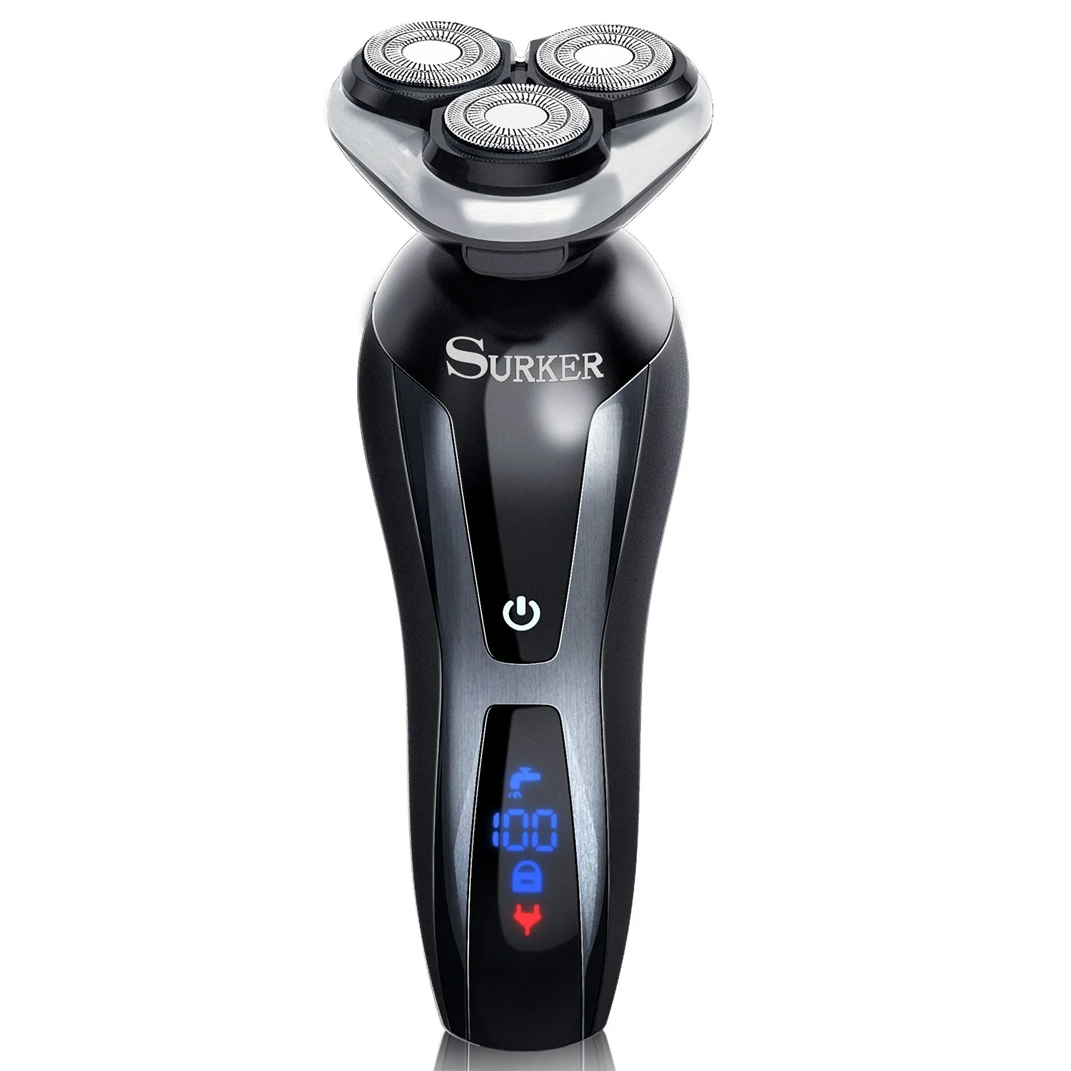 

Electric Shaver Surker Rscx9588-04 Men'S 4D 4 In 1 Beard Trimmer Rechargeable Razor For Men Shaving Machine Face Care Electric