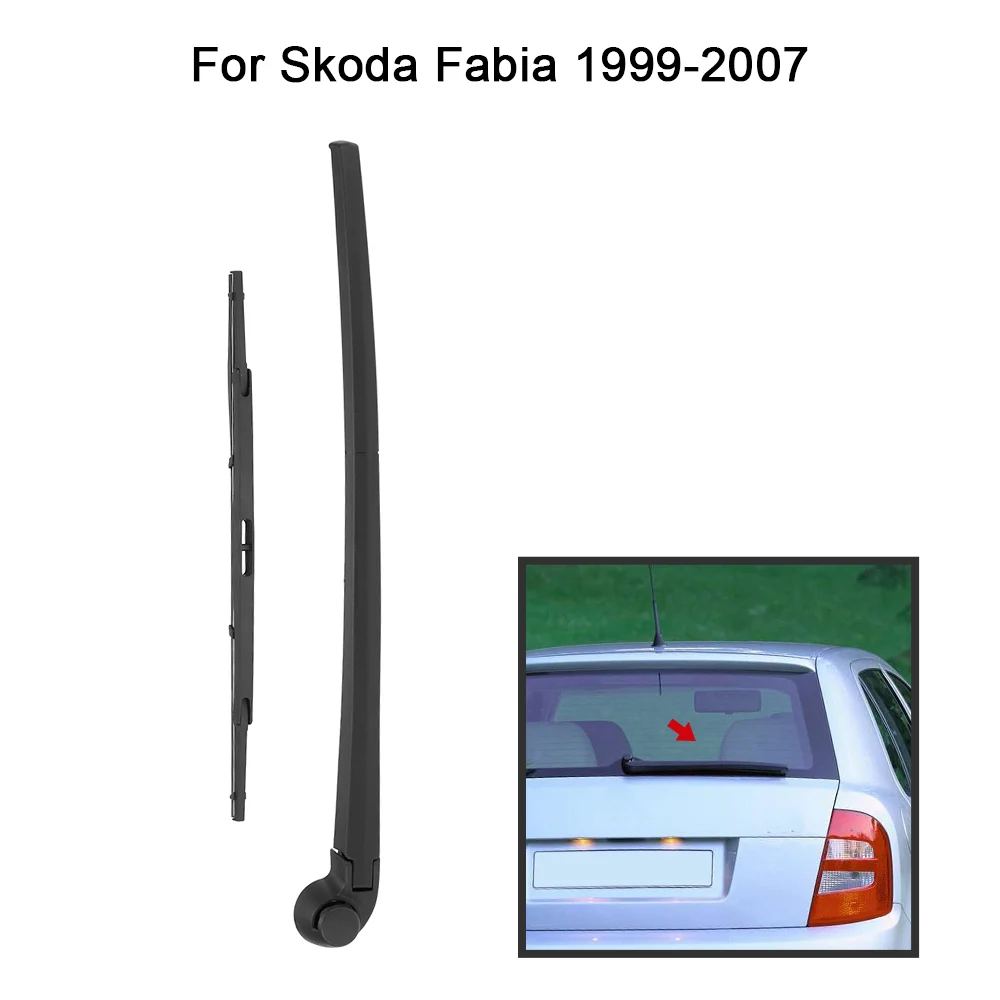 

Car auto Replacement car styling Rear Window Windshield Wiper Arm Blade Complete for Skoda Fabia 1999-2007