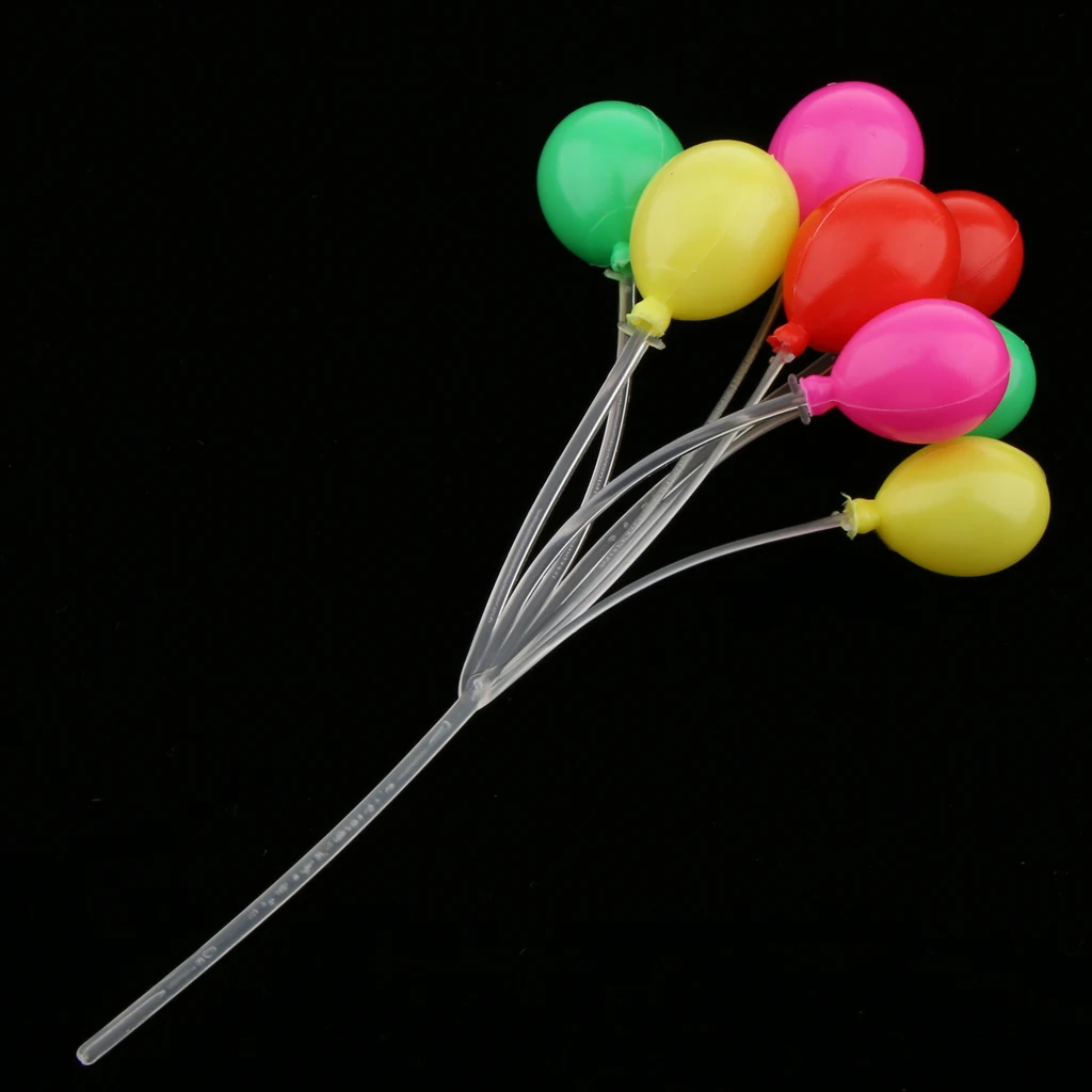 Colorful Oval Shaped Balloons 1/12 Dollhouse Miniature Dolls House Hone Decor Accessories |