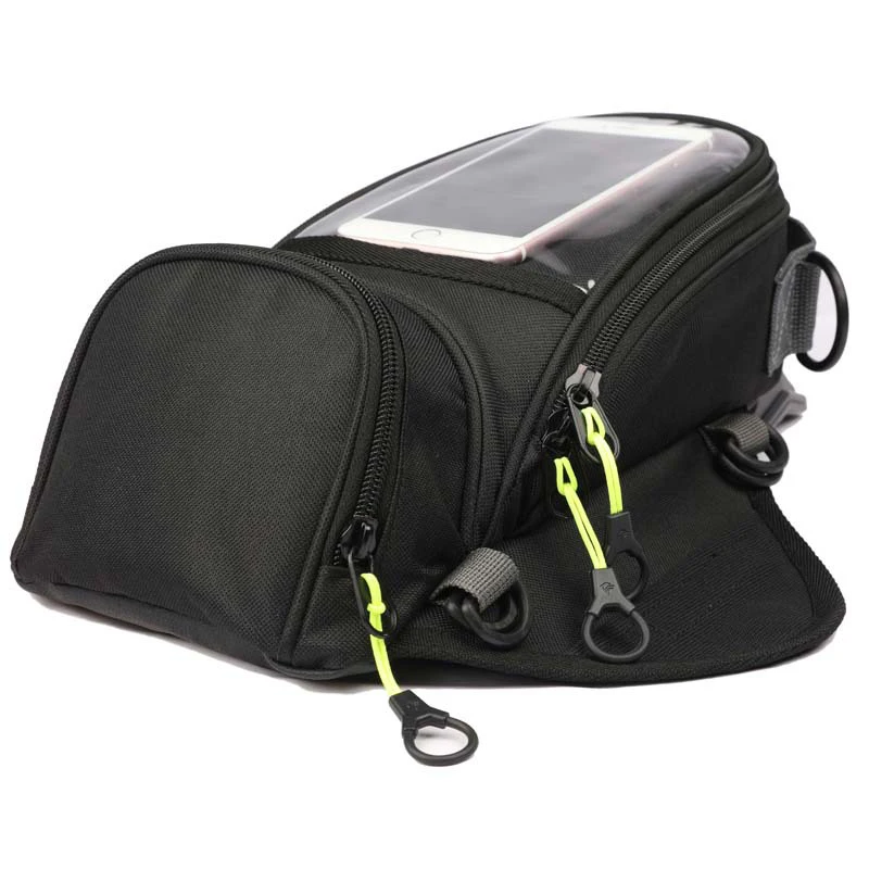 

Motorcycle New Fuel Bag Mobile Phone Navigation Bag Multifunctional Small Oil Reservoir Package Magnetic Fixed Straps Fixed