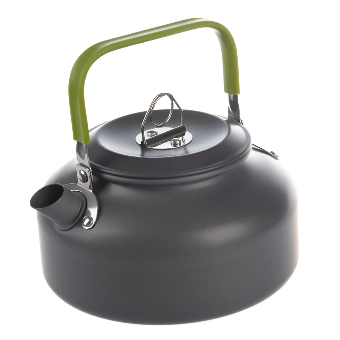 

Hot sale 0.8L Portable Ultra-light Outdoor Hiking Camping Survival Water Kettle Teapot Coffee Pot Anodised Aluminum