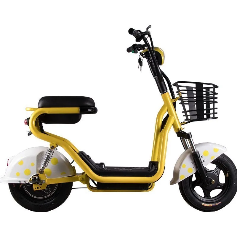 New Electric Motorcycle Scooter Two Wheels Electric Bicycle 14 Inch 350W 48V Electric Bicycle Bike For Adults