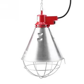 

Infrared Red Heat Bulb with Hi-Low Setting Light for Chicks Pig Poultry EU Plug 220V Lampshade 2019 123