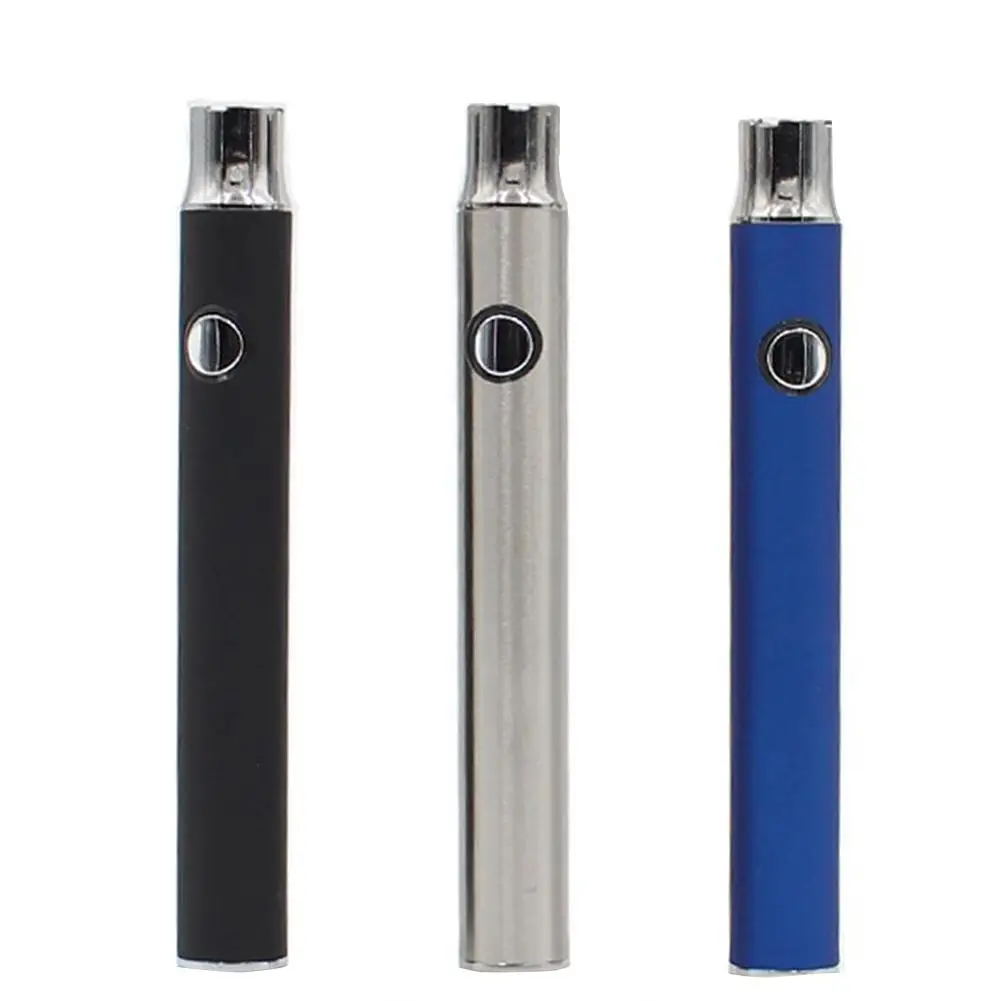

Pen Style CBD Preheat Push Button Battery with Variable Volt 2.4v, 3.2v, 4.1v & PreHeat Mode 510 Thread