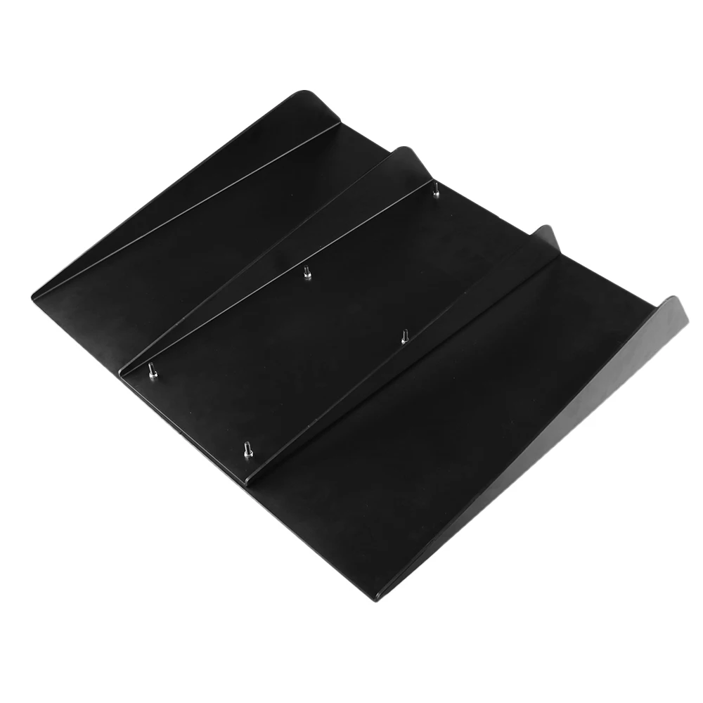 

Rear Diffuser Fin Rear Bumper 4 Shark Fins Diffuser Fin Black for Honda Acura Car Accessories