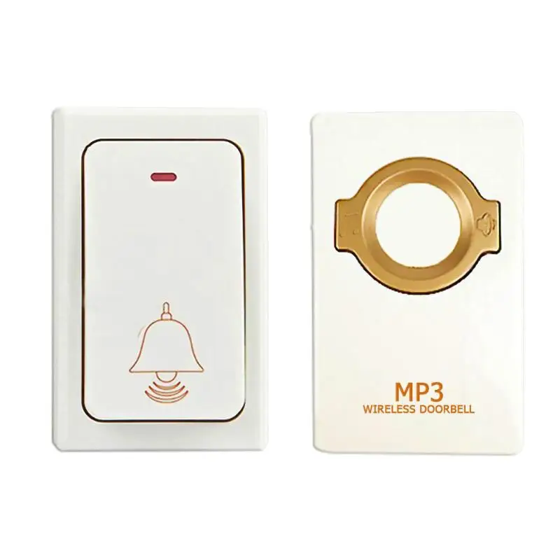 

Waterproof 200m RC Intelligent Wireless Pressing Home Welcome Doorbell