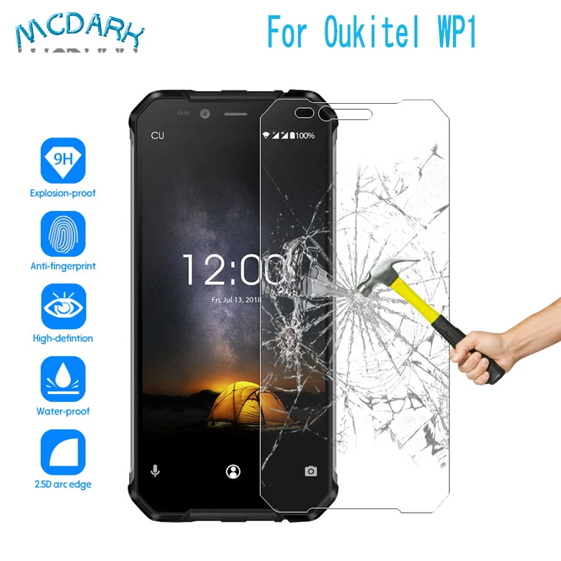 Mcdark 5 дюймов для Oukitel WP1 Переднее стекло защитная пленка Замена легкая в установке