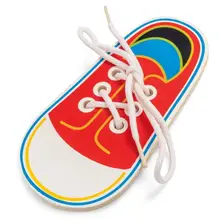 Educational Toy Lacing Shoes Learning Tie Laces Children Tools Helpful/Useful Educational Toy Lacing Shoes Learning Tie Laces Children Tools Helpful/Useful