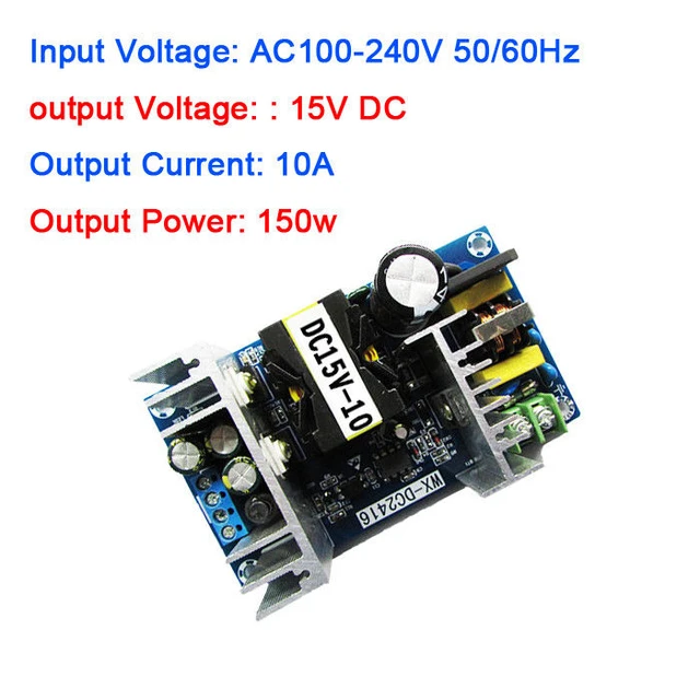 DC15V 2A EU Adapter AC 220v 230v to DC 15v Converter Power Supply