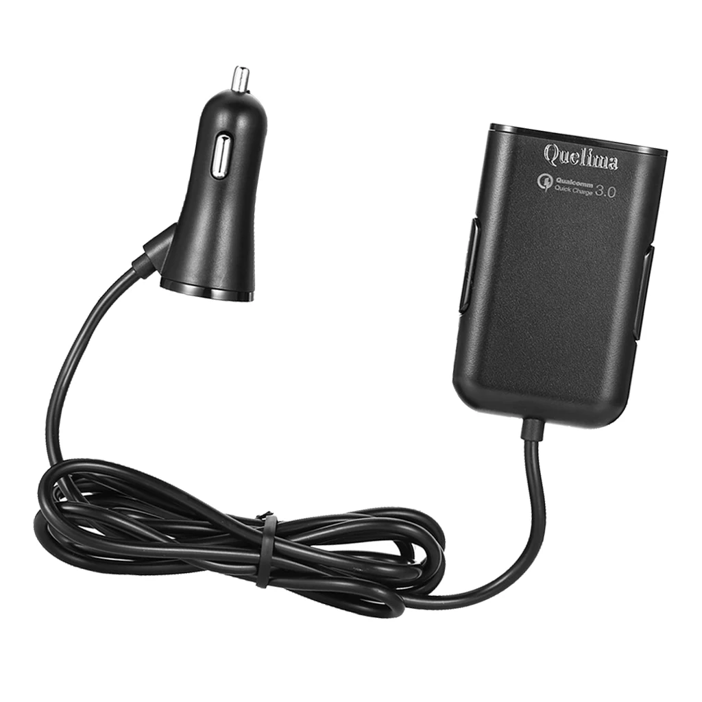 

MagiDeal Dual USB Car Fast Charger 3.0 Car Charger Quick Charger Adapter