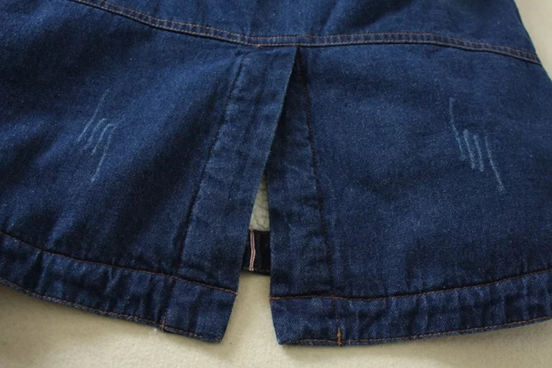 astounding New Winter Women Lamb Fur Parka Coat Warm Hooded Fur Denim Jacket Big Size Casual JeanCoat Female T