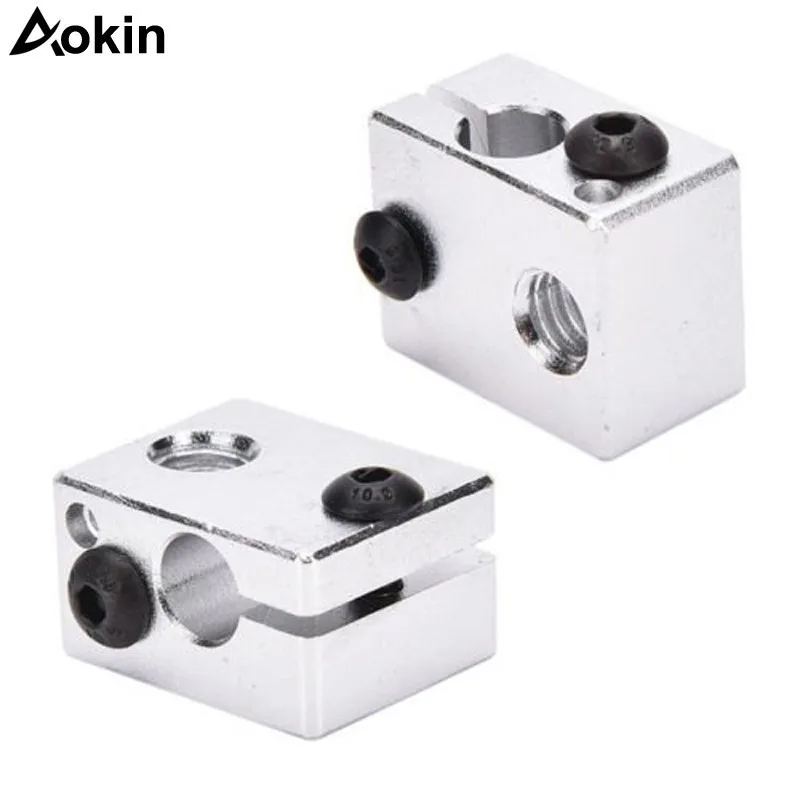 Алюминиевый тепловой блок V6 для V5 j головки экструдера HotEnd 3D принтеры запчасти