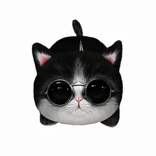 Универсальный автомобильный тканевый короб с 3D милым мультяшным питомцем, моделирующий солнцезащитный козырек, бумажный держатель для салфеток, контейнер для автомобильного сиденья, спинка подлокотника, коробка для хранения