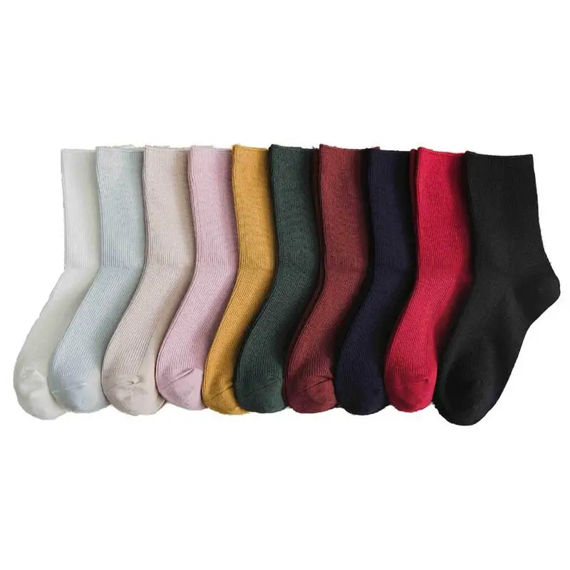 5 пар, унисекс, однотонные женские носки, дышащие хлопковые носки для скейтборда, разноцветные, лидер продаж, женские и мужские удобные