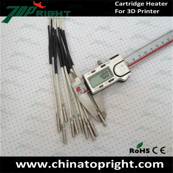 4x15.8nn 24v25w 3d printer heater carrtidge