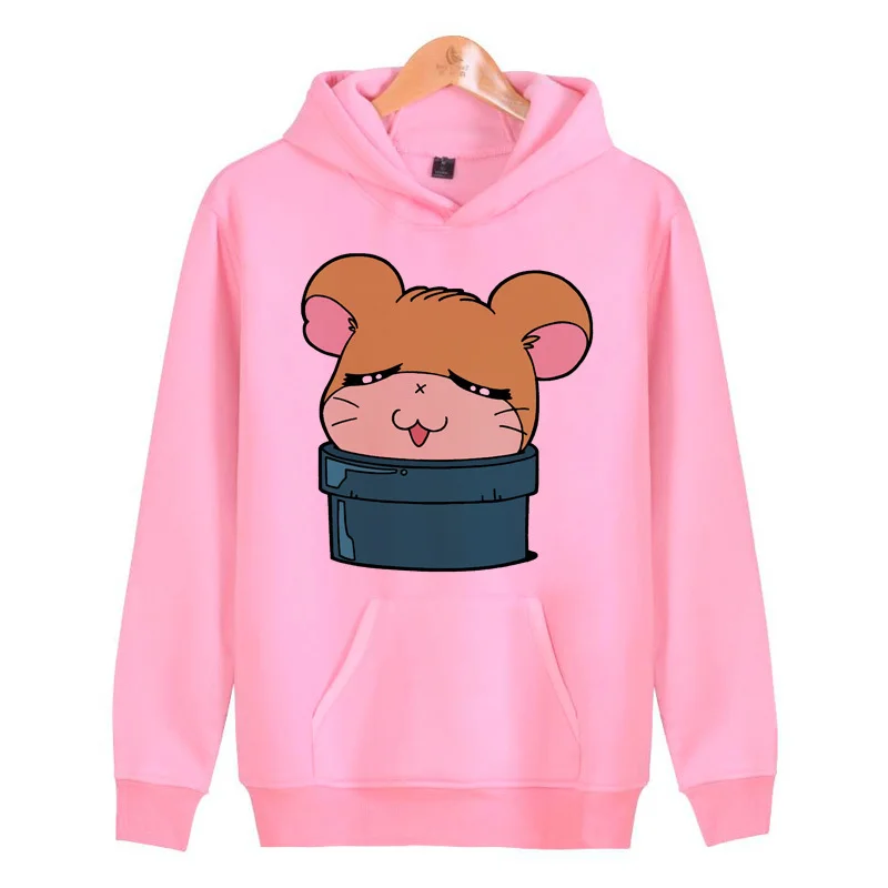 Толстовка hamtaro мужская с длинным рукавом повседневная хлопковая кофта в стиле