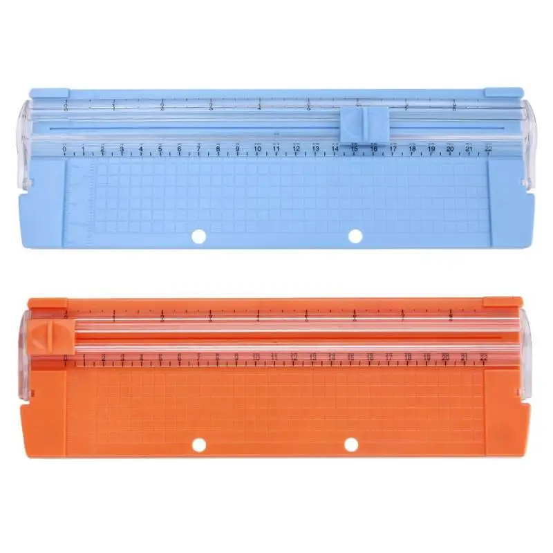 Hot Sale A4/A5 Precision Paper Photo Trimmers Cutters Guillotine with Pull-out Ruler for Labels Cutting Color Random | Канцтовары для