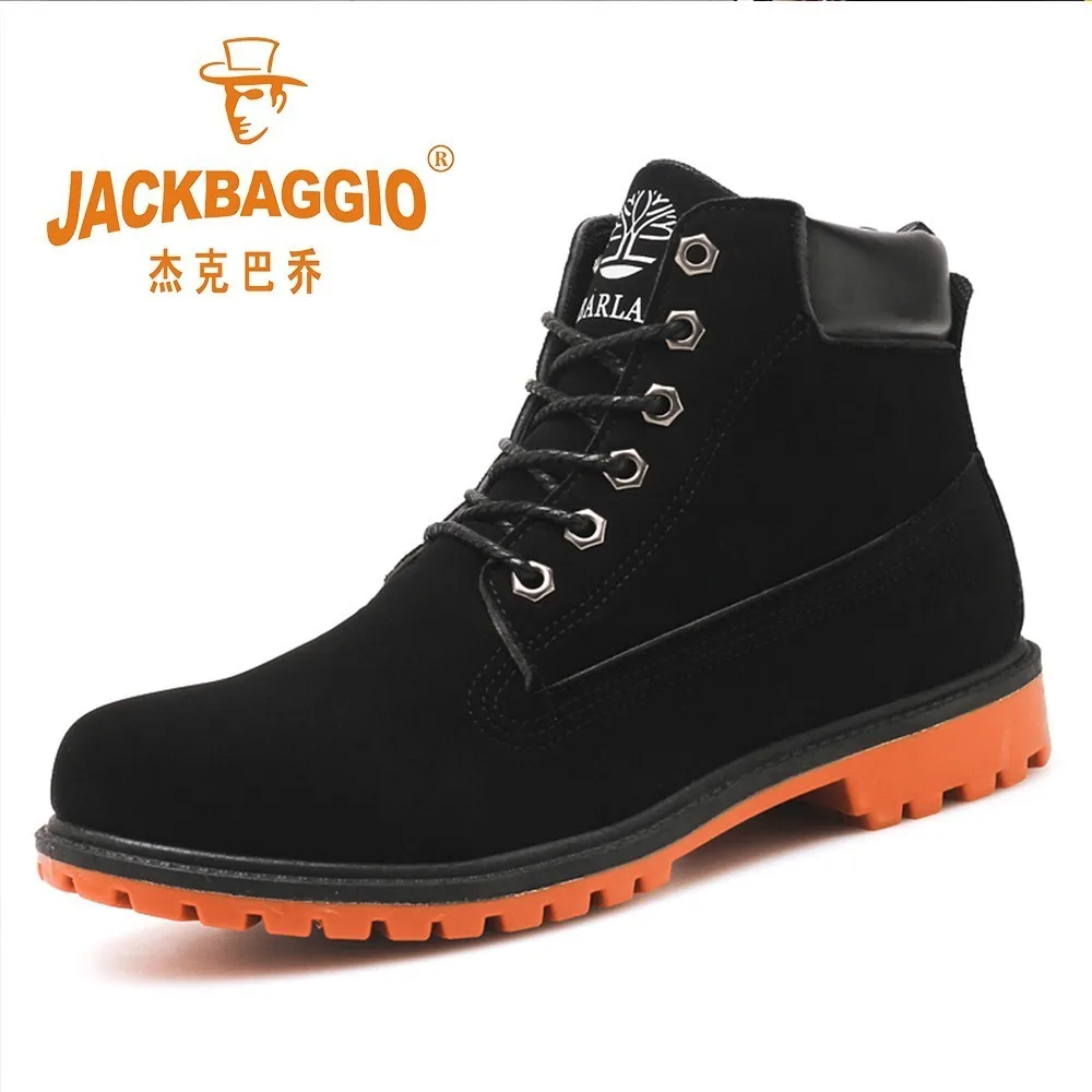 

Hot Brand Keep Warm Man Casual Shoes,Fashon Black Man's Boot,Shock Absorption, Wear Resistance Men's Military Boots