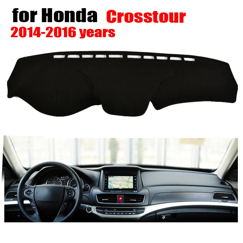 Чехлы для приборной панели автомобиля Honda Crosstour 2014 2016 чехлы с левым рулем