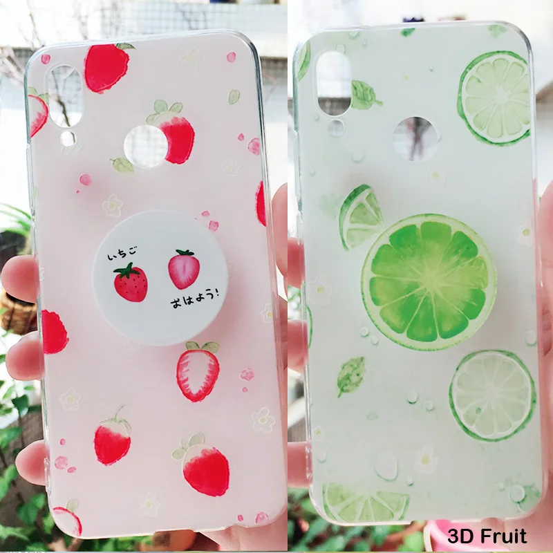 

Fruit Case for Xiaomi Redmi Note 7 mi 9 a2 mi 8 lite mi5 mi6 redmi note 5 6 4 mi5s plus redmi 4 3 pro 4a 5a 6a 6 Cover Holder