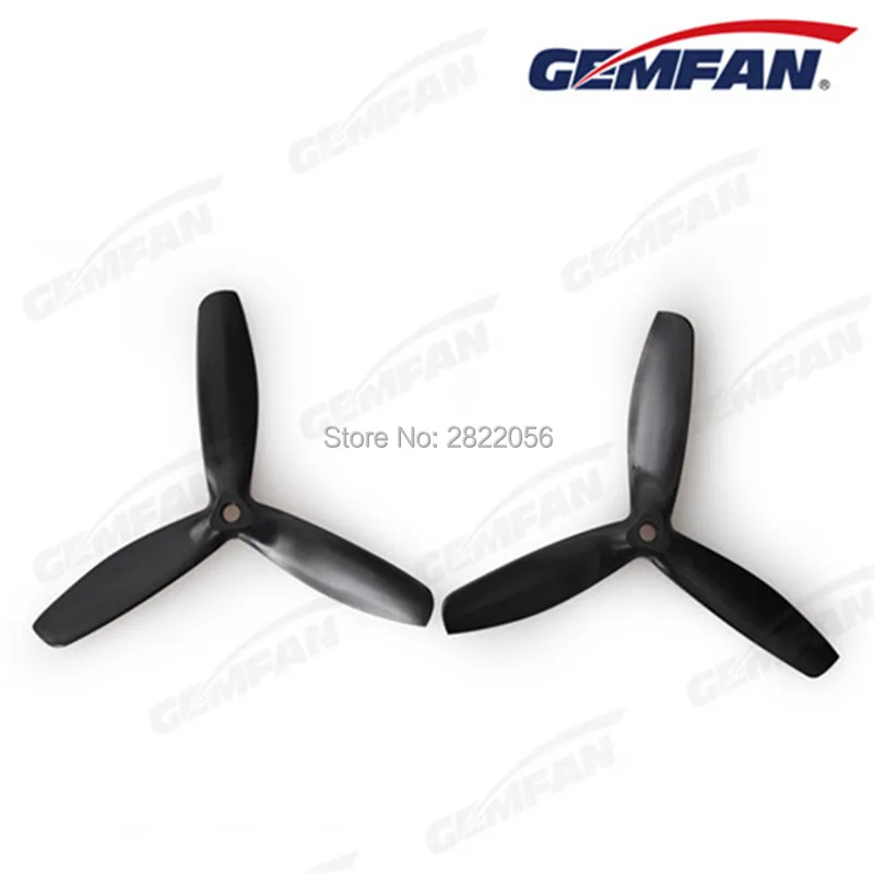 2 пары 7 цветов 5050 5 0x5 0 CW/CCW Bullnose 3 Лопасти Стекловолоконный нейлоновый Пропеллер