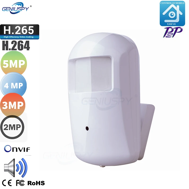 High QUlity New Design 5MP 4MP 3MP 2MP Audio Mini IP Network 5MP ONVIF P2P CCTV PIR IP Camera Security Video Surveillance Xmeye