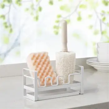 

Kitchen Storage Rack Sponge Cleaning Rag Holder Sink Desktop Storage Shelf