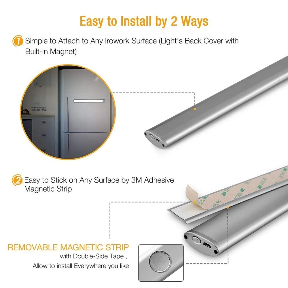 Najtaniej DCOO czujnik ruchu led oświetlenie do szafy bezprzewodowe pod szafką rozjaśnianie Stick on w dowolnym miejscu bezprzewodowy na baterie zasilany lampka nocna