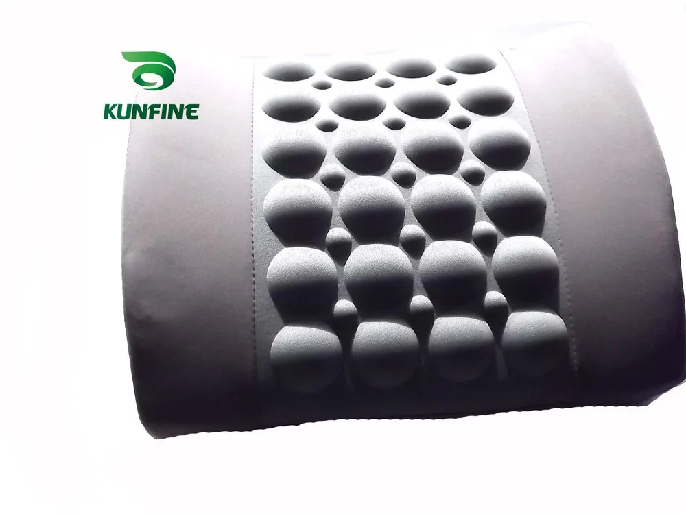 KUNFINE автомобиля 12V электрический поясничное сиденье Подушка, при массаже спины домашний стул талии Поддержка инструмент для автомобильной подушки tournure