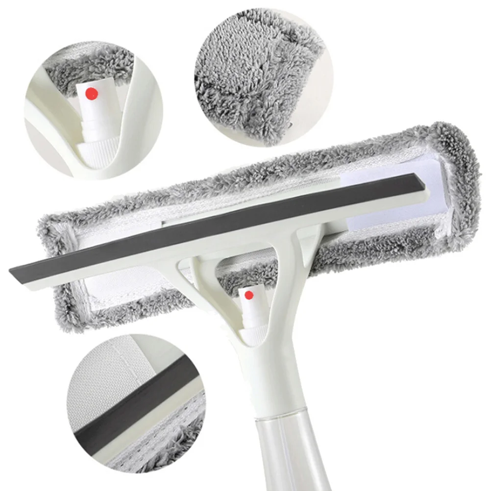 1PC Double Sided Window Glass Mirror Wiper Squeegee Cleaner Rubber