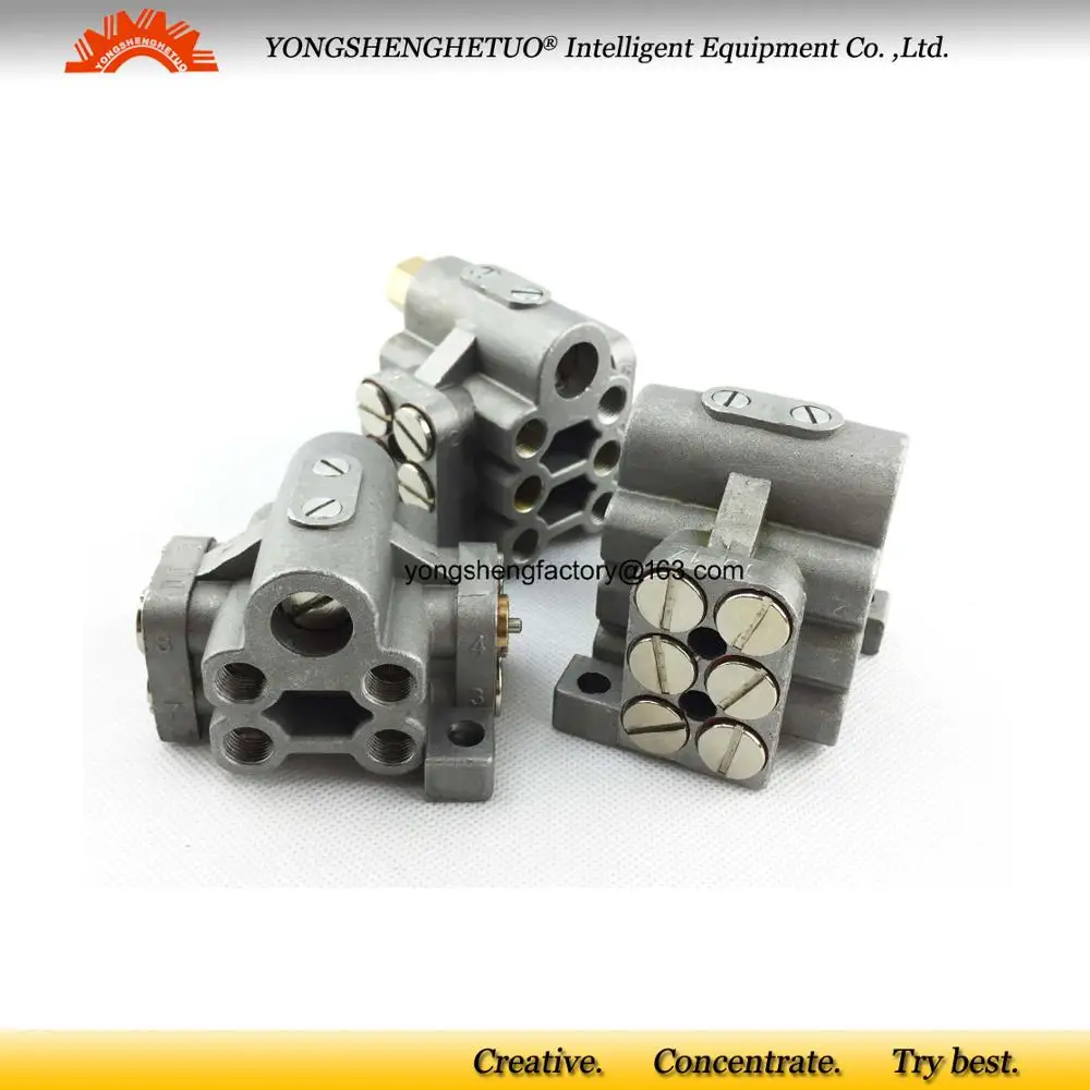 

Progressive feeder block Resistance grease distributor lubrication separator valve lubricant divider 10 outlet DU-10R