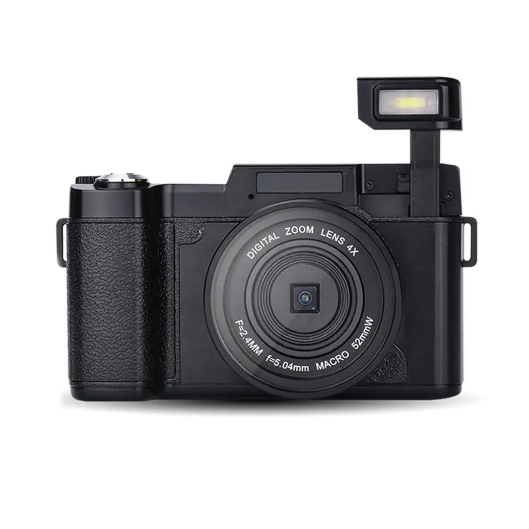 Цифровая многофункциональная камера Flip screen Self timer SLR Auto 100 200 400 набор с объективом