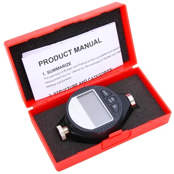 

NEW 0-100HA Hardness Durometer Tester Digital Shore A Hardness Durometer Tester LCD Meter For Rubber Plastic Leather