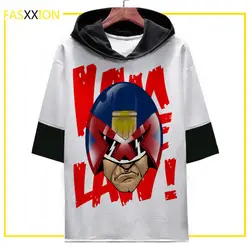 Судья Дредд футболка школьная для костюмы уличная Забавный Топ 2019 футболка хип для мужчин Harajuku мужской хоп G2547