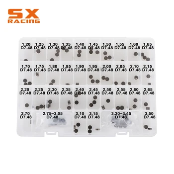 

Motorcycle 69Pcs 7.48mm Engine Accessories Valve Shim Kits For HONDA CBR929RR CBR954RR CRF150R CRF250R CRF250X VFR750F VFR800F
