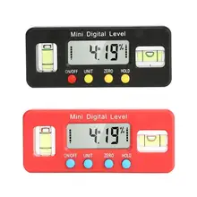 Red Mini Precision Digital Level Protractor Inclinometer Angle Finder Bevel Box Caliper Measuring Tools Electronic Level Red Mini Precision Digital Level Protractor Inclinometer Angle Finder Bevel Box Caliper Measuring Tools Electronic Level