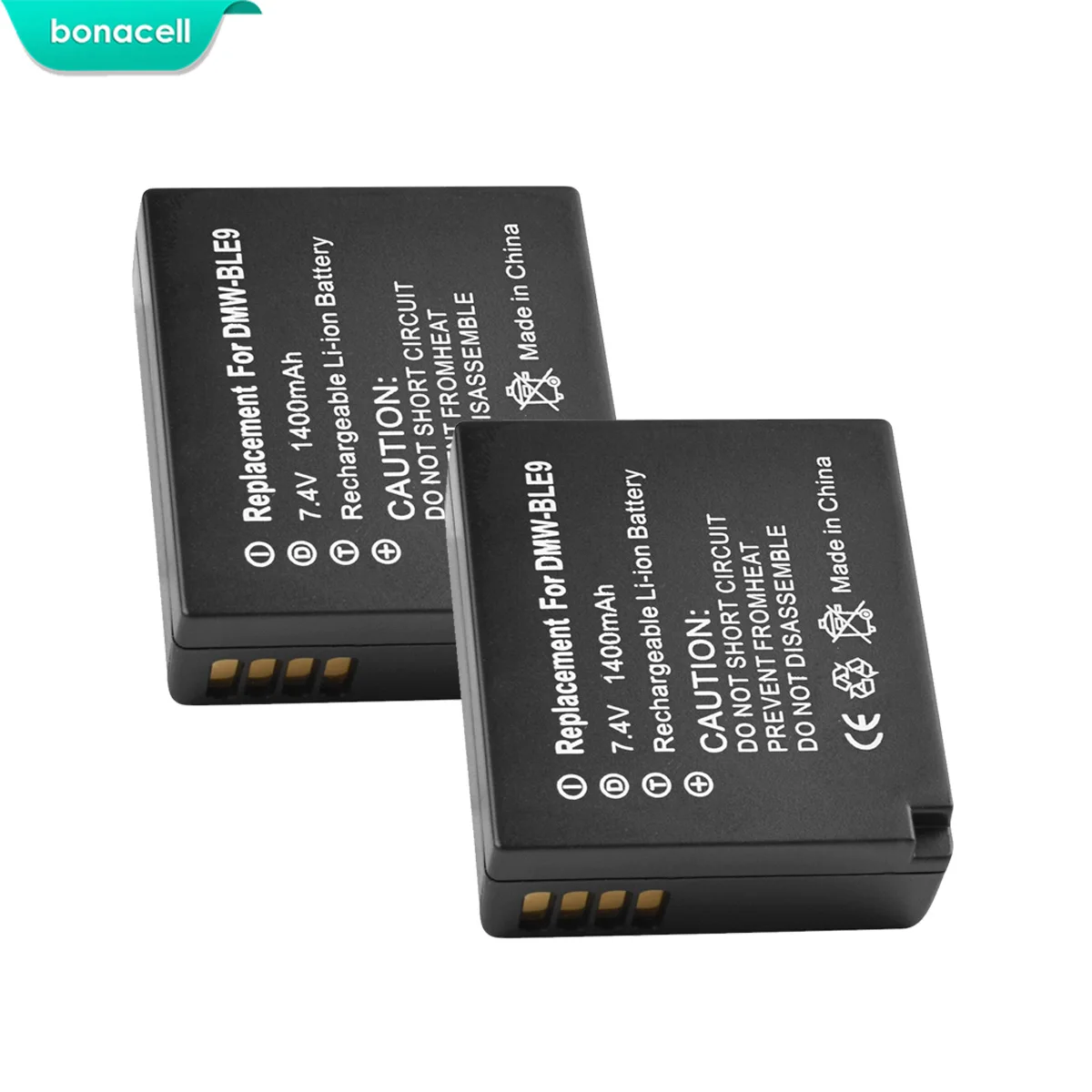 

Bonacell DMW-BLG10 DMW BLG10 DMW-BLE9 Camera Battery for Panasonic DMC GF6 GX7 GF3 GF5 DMW-BLG10GK LX100 GX80 GX85 L10