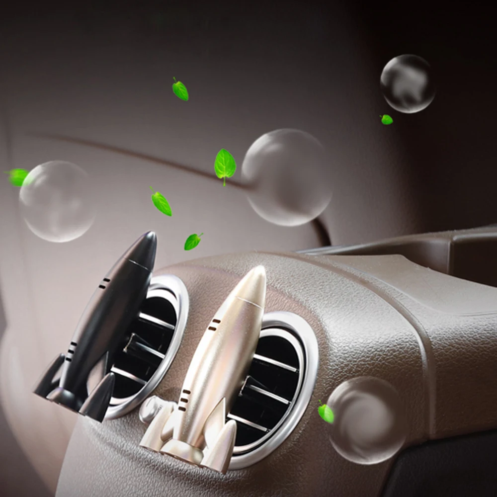 

Car Rocket Air Freshener In The Car Auto Outlet Vent Air Conditioning Clip Diffuser Aromatherapy Stick Car Perfume Car Diffuser