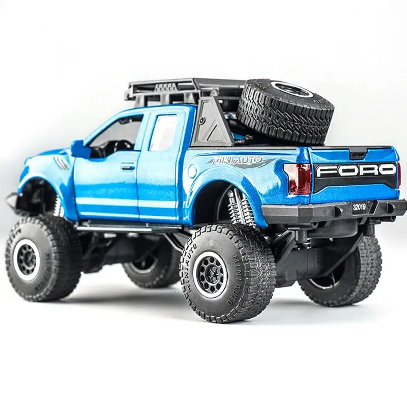 Игрушечный мини грузовик Toy1:32 модель игрушечного автомобиля для Ford F150 Raptor звук