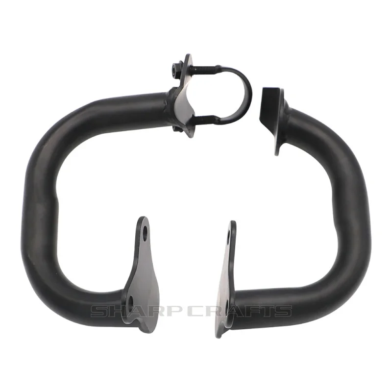 Мотоциклетные хромированные противоударные полосы L/R защита двигателя передняя