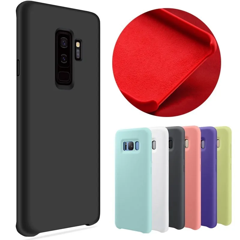 

Liquid Phone Cases for Samsung S7 Edge S8 S9 Plus Note 8 9 Case Silicone Soft Cover S7Edge S8Plus S9Plus Note8 Note9 Coque Funda