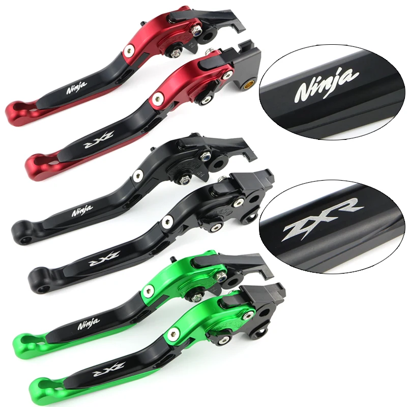 Foldable Clutch Brake Levers For KAWASAKI ZX6R/ZX636R/ZX6RR 2000 2004
