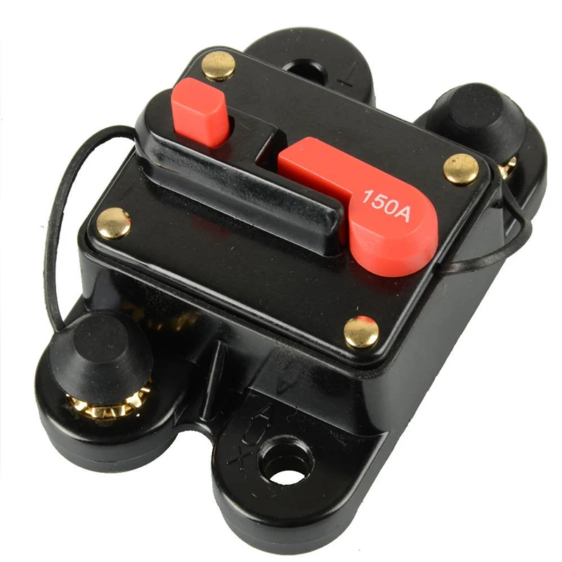 1pc DC 12V Car Audio Automatic Recovery Protection Circuit Breaker Fuse